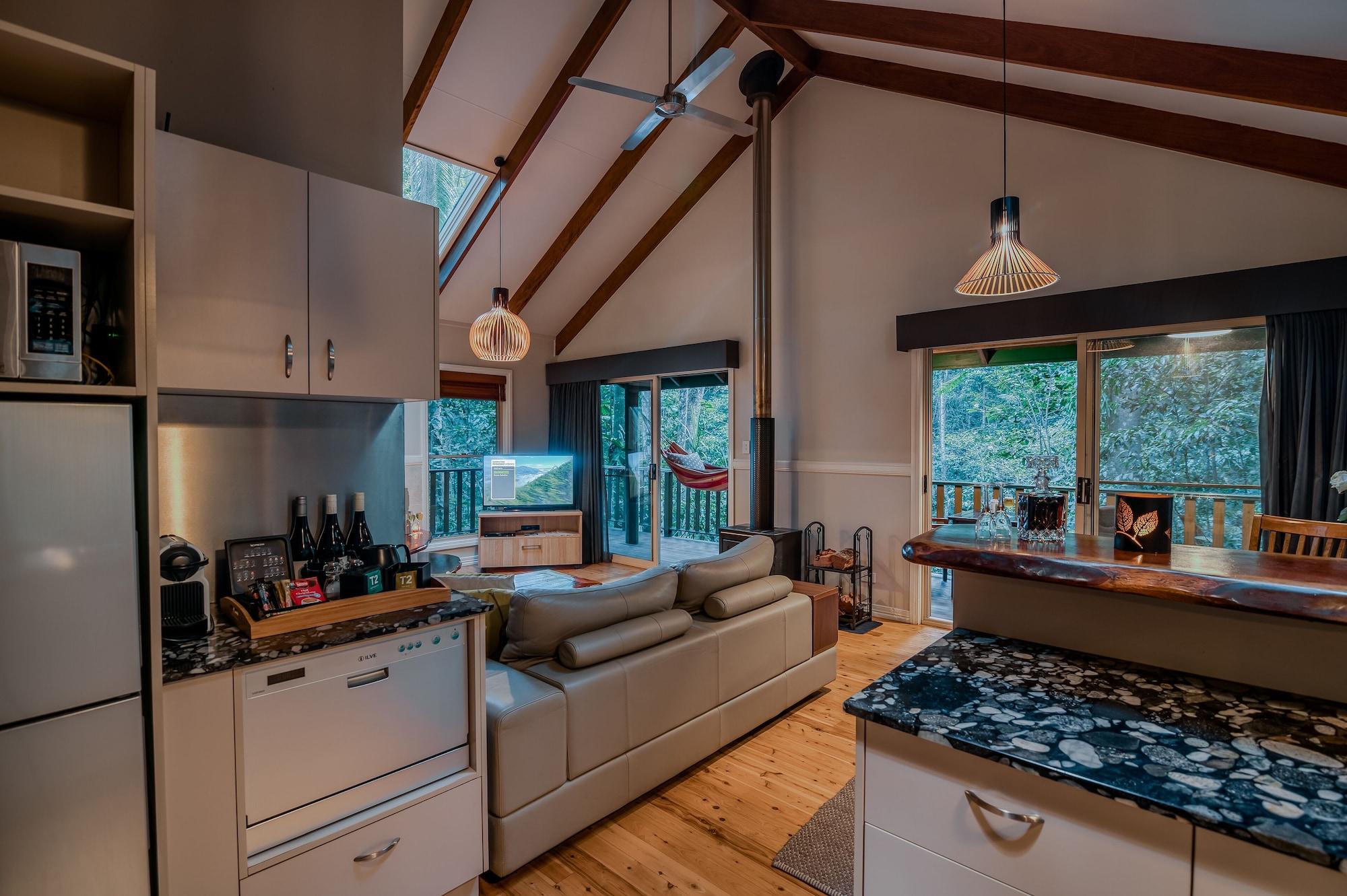 Narrows Escape Rainforest Retreat Montville Bagian luar foto